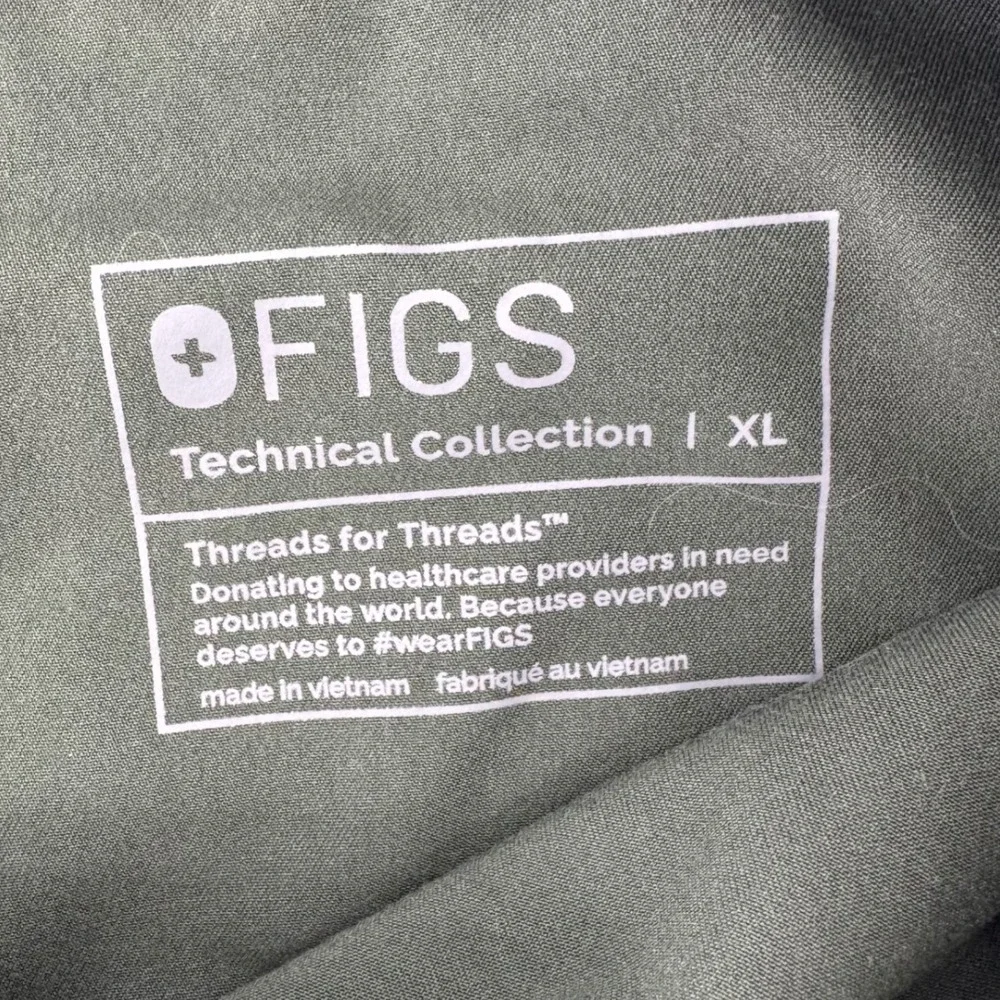 FIGS Tansen Jogger Scrub Pants Dark Green Mens XL MXXSW2004 Technical Collection